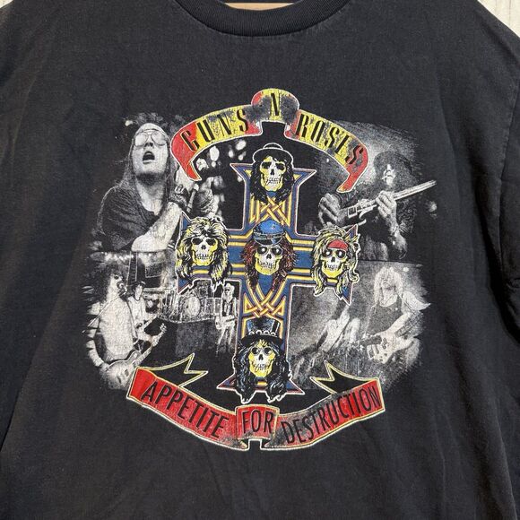 Guns-N-Roses “Appetite For Destruction” Tshirt Medium‎ Please Read - Picture 16 of 16